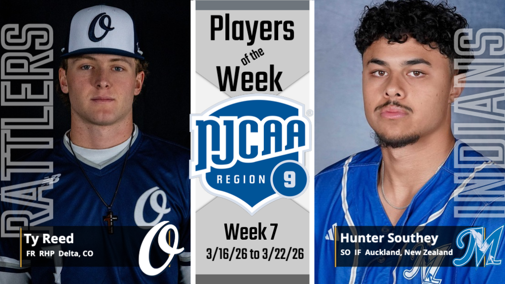 Baseball Players of the Week - Week 7