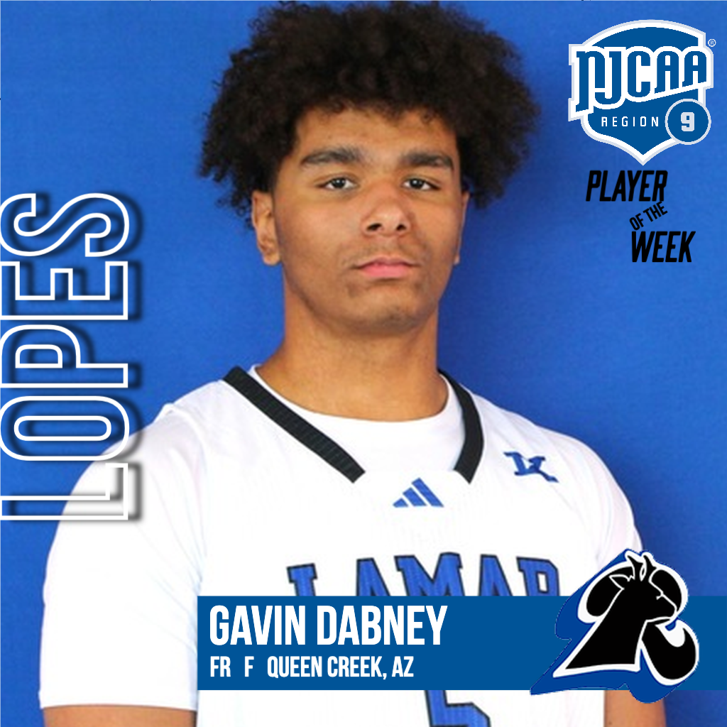 Gavin Dabney - week 4 player of the week